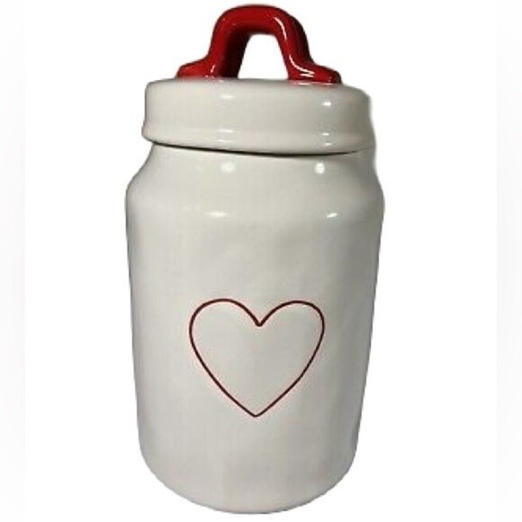 Rae Dunn Valentines Medium Heart Canister - Picture 6 of 10